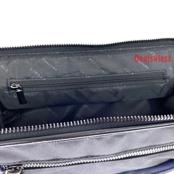 Versace Pouch Travel Bag Dopp Kit Toiletry Case - Picture 8 of 8
